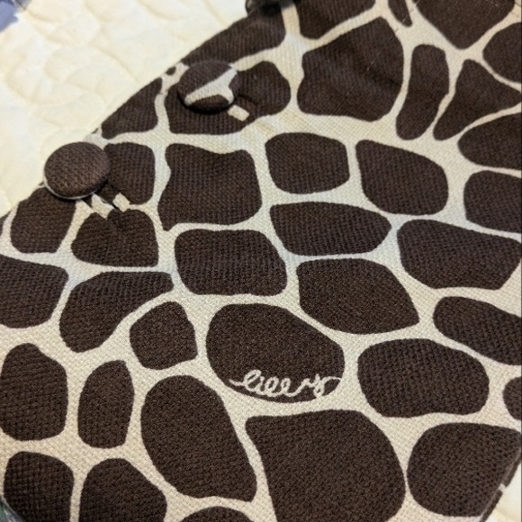 Lilly Pulitzer Giraffe Print High-Waist Cotton Skirt - Picture 9 of 9